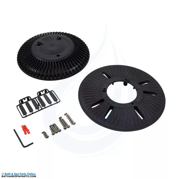 Paramount Main Drain Grate SDX2, Concrete, Black (004-192-2231-03)