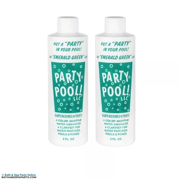 Party Pool 8oz Emerald Green Pool Color Additive [Qty-2] (EMERALDGREENX2)