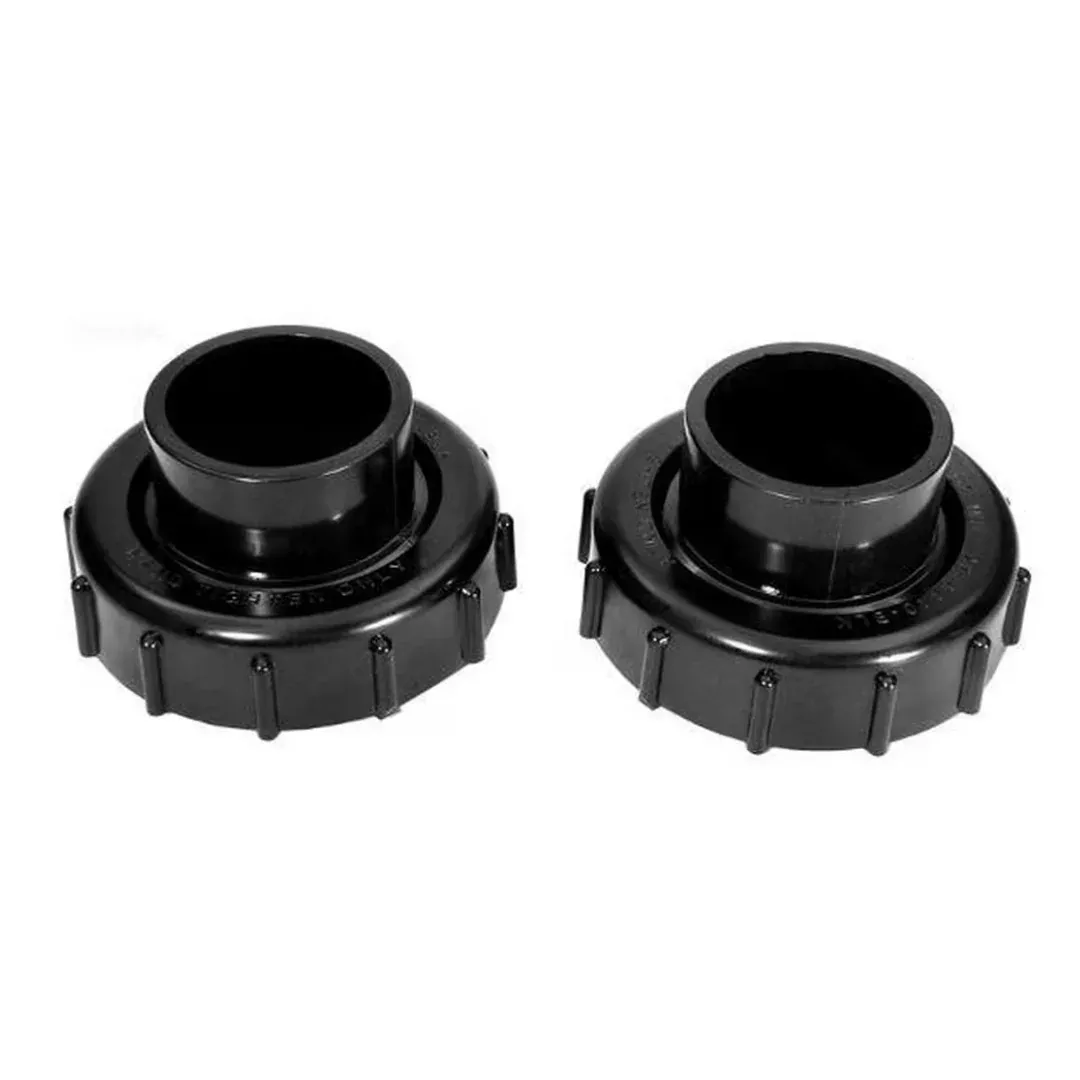 Pentair 1.5″ x 2″ Black Valve Adapter Kit for Clean and Clear Plus 270004