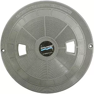 Pentair 10″ U-3Gray Skimmer Lid, 08650-0058C