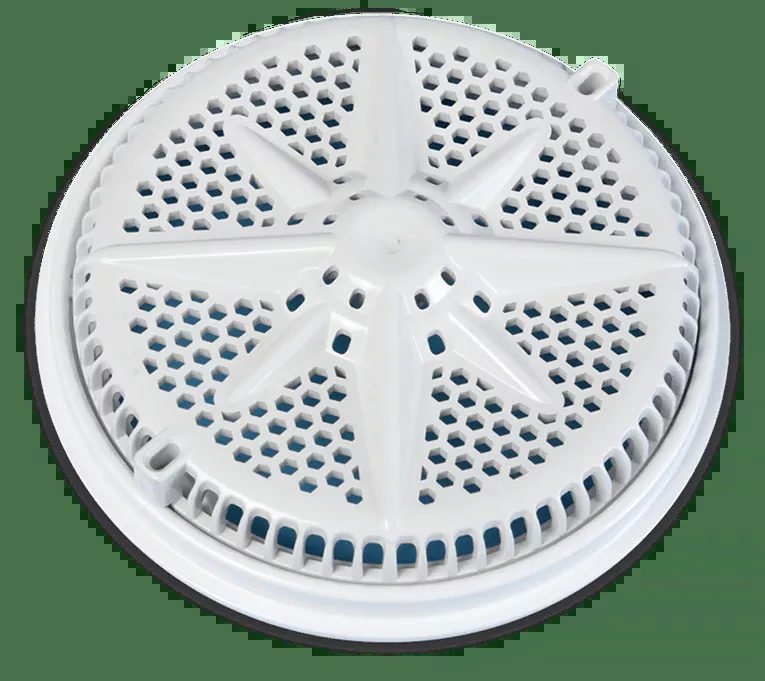 Pentair 8″ StarGuard Cover w/Long Ring Single White, 500108