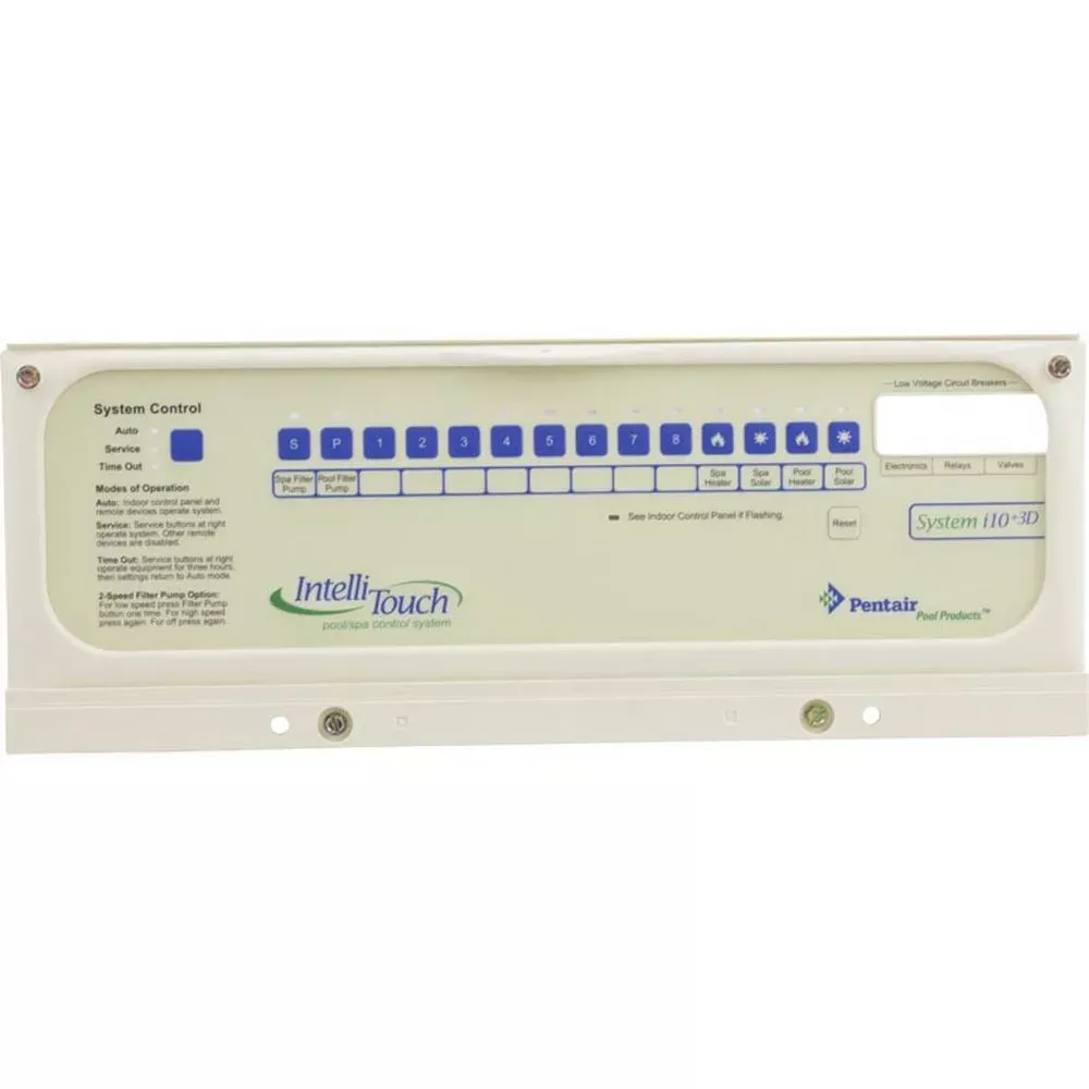 Pentair – Control Panel I10+3D Less Circuit Boards
