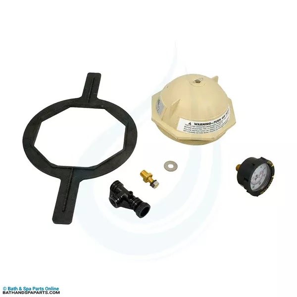 Pentair PacFab Triton II 6" Threaded Tan Tank Lid Kit (154697)