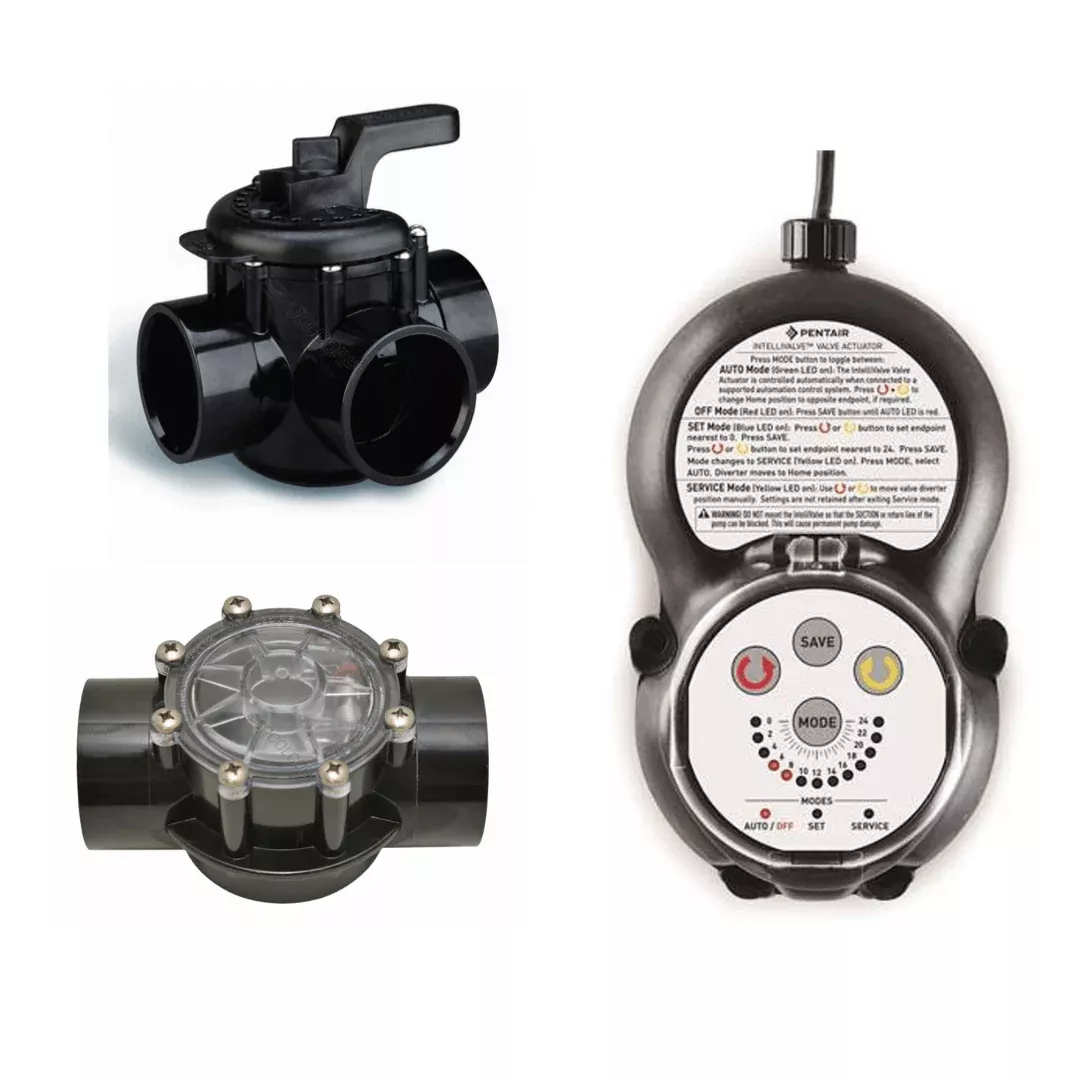 Pentair Smart Heater Automatic Bypass Valve Actuator Kit, 462048