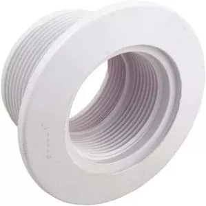 Pentair White Long Body Return Fitting 1.5″ Threaded x 1.5″ Socket, 542411