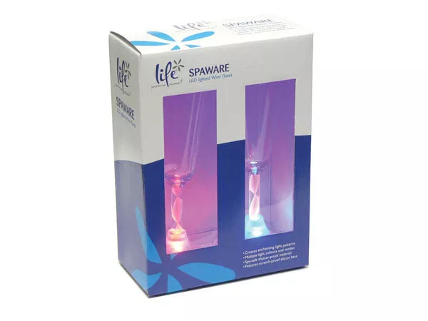 POLYCARB LED WINE GLASSES