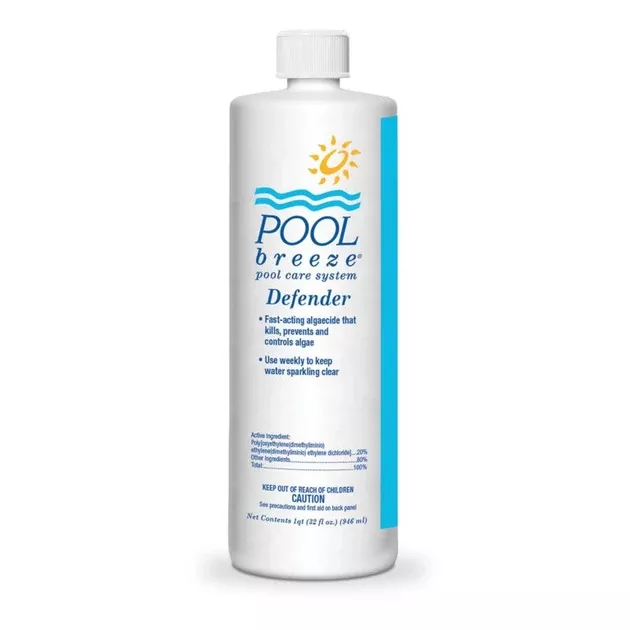 Pool Breeze Defender Algaecide Polyquat 32 fl oz Bottle | 88411