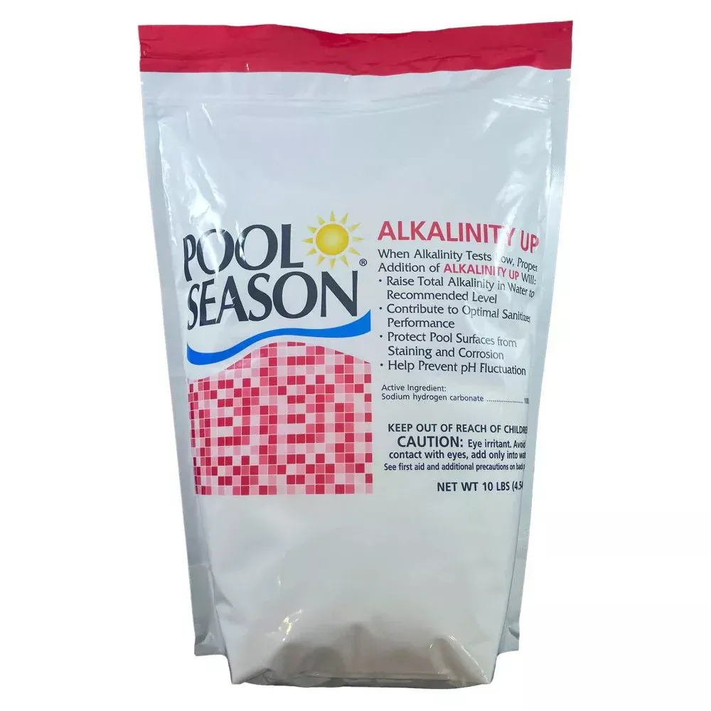 Pool Season Alkalinity Up 10 lb Pouch, HGH-50-7210 47251390