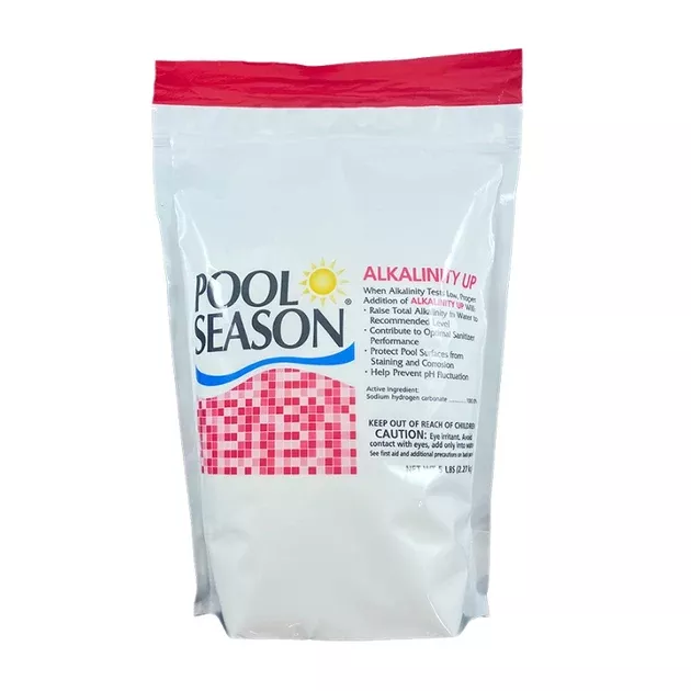 Pool Season Alkalinity Up for Balanced Pool & Spa Water, Various Sizes