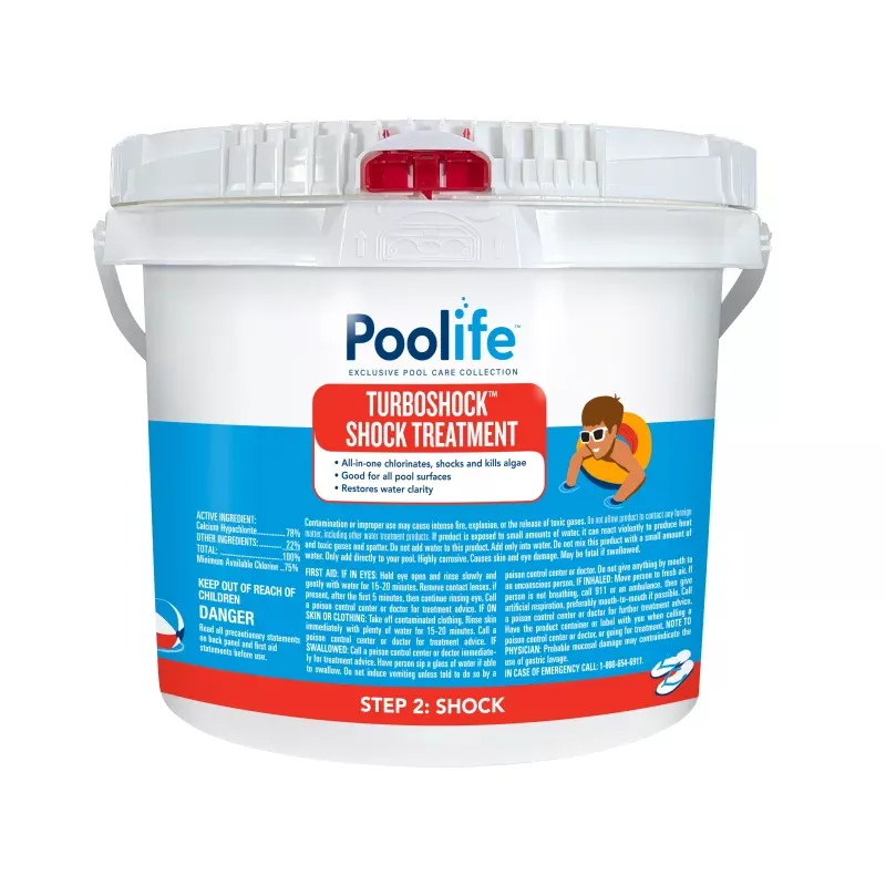 Poolife TurboShock 78% Calcium Hypochlorite – 25lb Pail