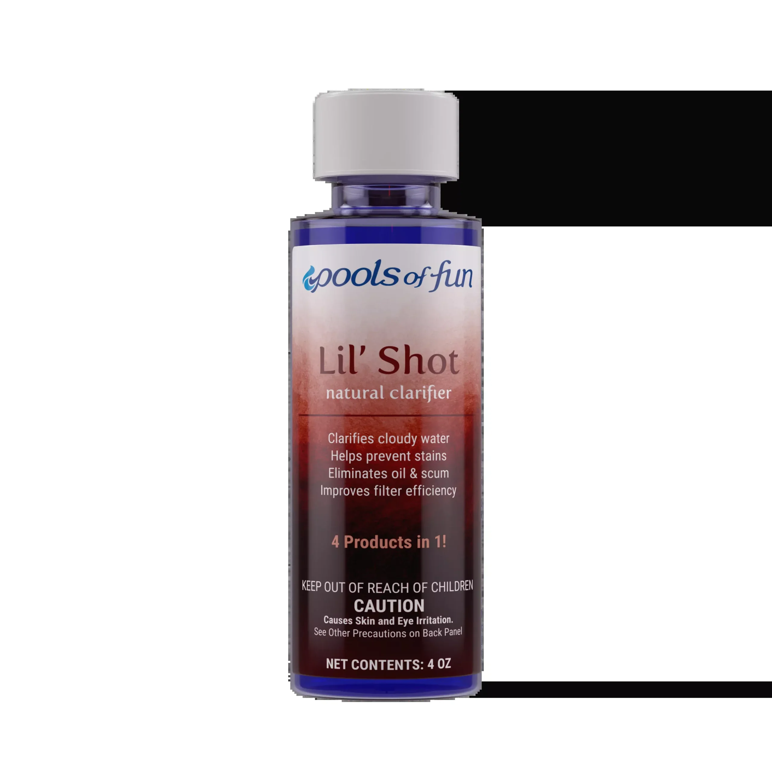 Pools of Fun – Lil’ Shot Natural Clarifier 4 oz