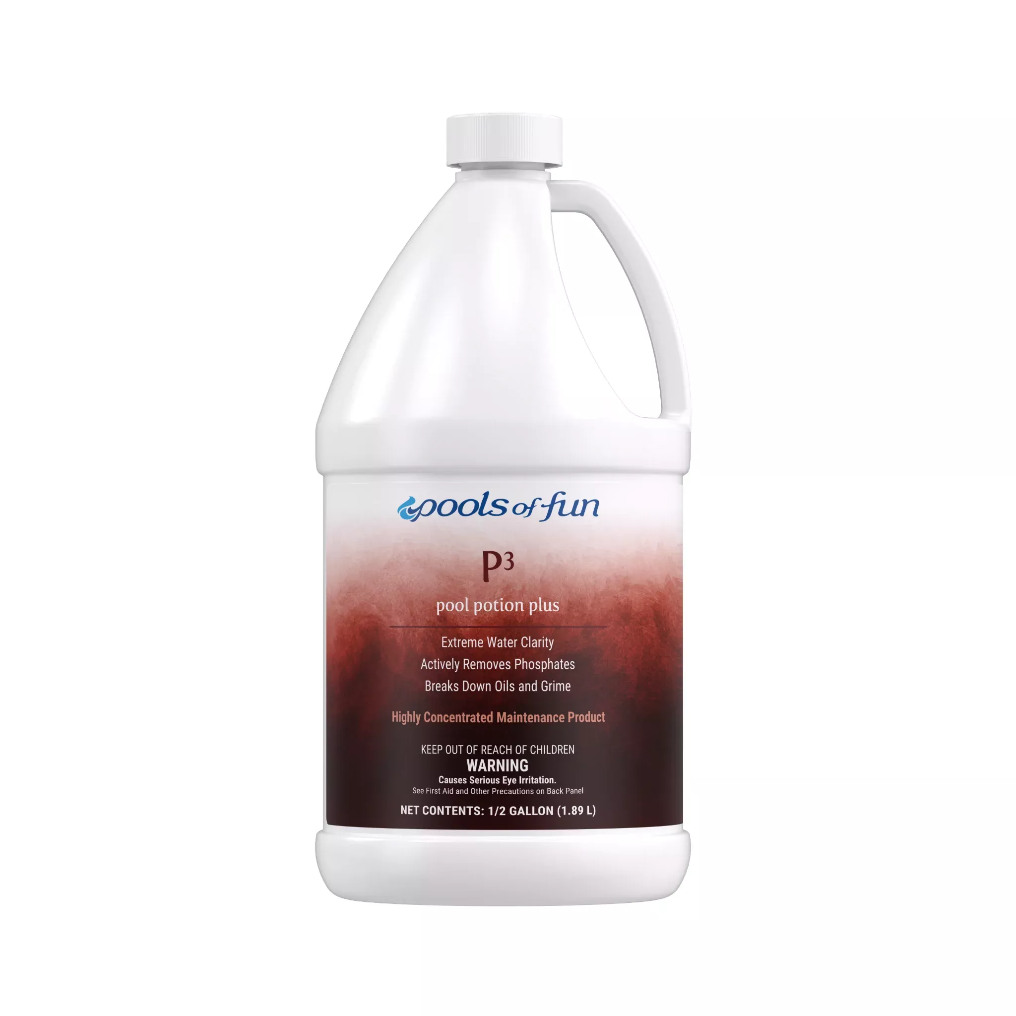 Pools of Fun – P3 Pool Potion Plus 1/2 Gal