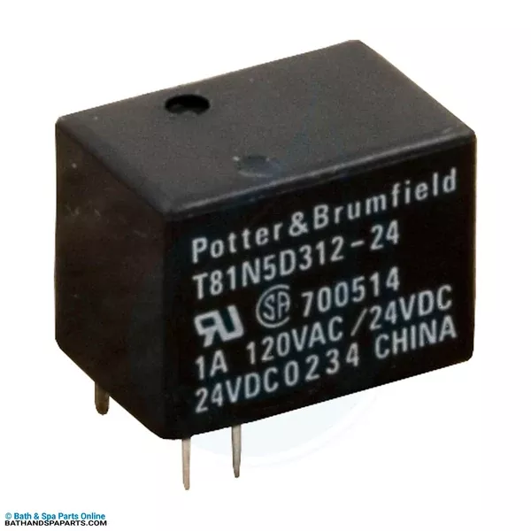 Potter & Brumfield Relay [T-81 SPDT 1A 24VDC Jandy] (36K2076)