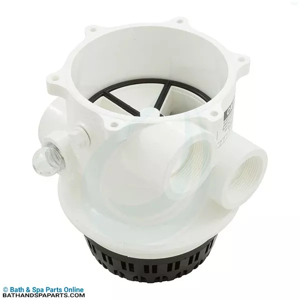 Praher 1-1/2″ TM-12-A Valve Body Assembly [White] (E55-T12A)