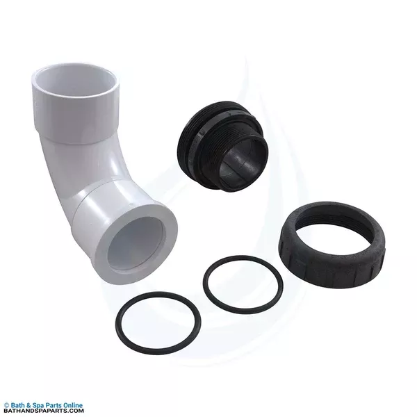 Praher Adapter Union [2″ MPT x 2″ Slip Elbow w/O-Ring] (200-996)
