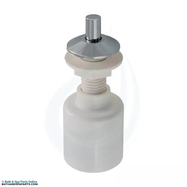 Pres Air Trol Short Stem Air Button [5/8″ HS] [Chrome] (B513CS)