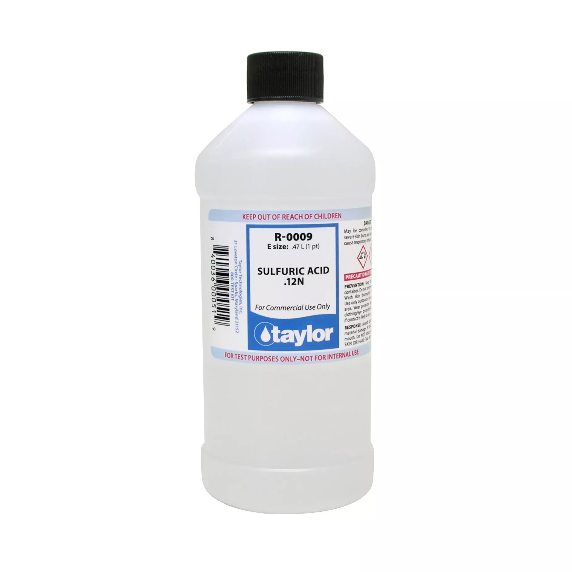 PT .12N SULFURIC ACID