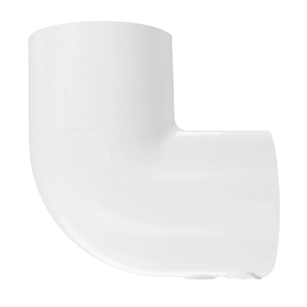 PVC Elbow Fitting | Generic | 1 1/2 Inch Schedule 40 | 90 Degree | Slip