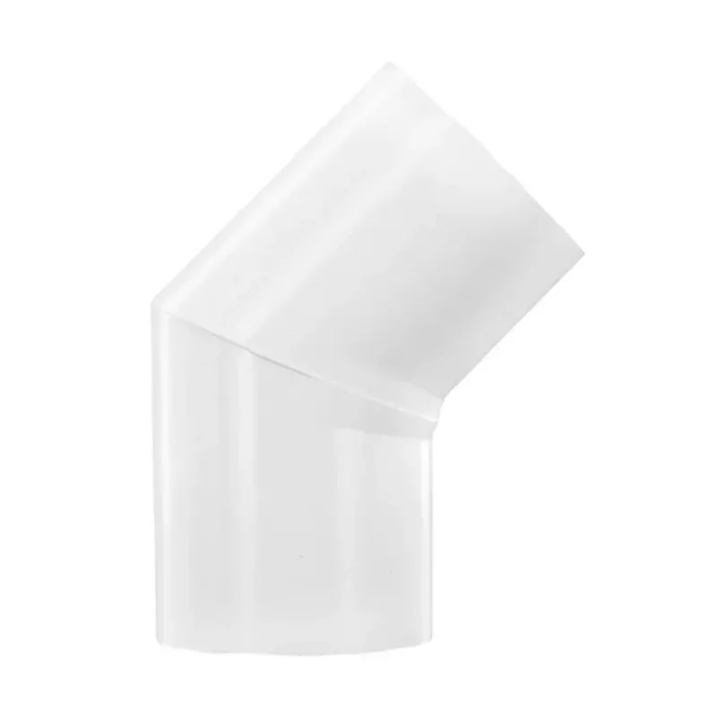 PVC Schedule 40 Slip Elbow Three Quarter Inch White 45 Degree