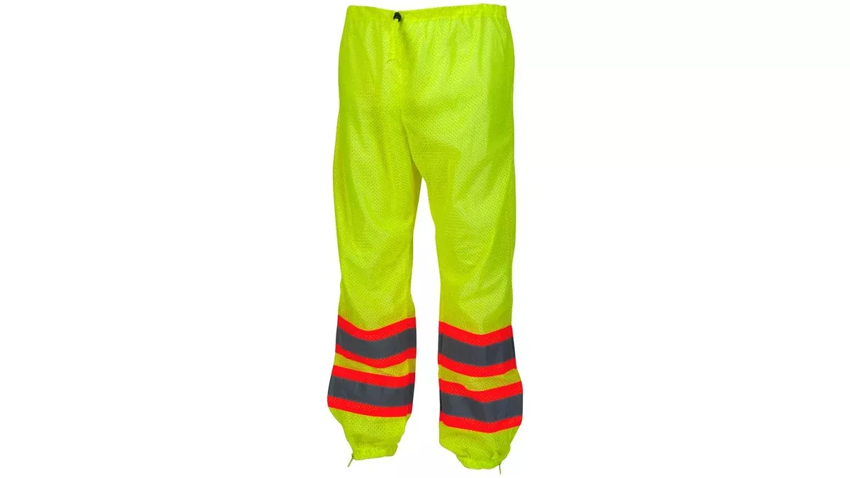 Pyramex RMP10S-M Mesh Pants Lime Size S/M