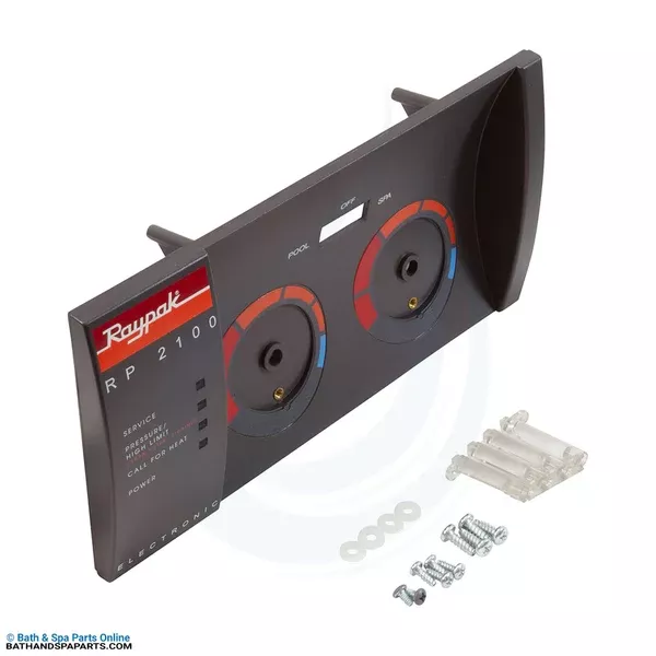 Raypak Control Panel [2100 R185–R405 IID w/Decal] (005292F)