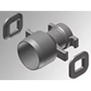 Reducer, 8″ x 4″ Spigot x Gasketed Bell End Ductile Iron | HRC80834
