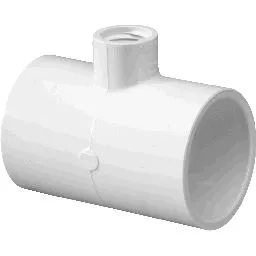 Reducing Tee – 2-1/2 x 2-1/2 x 2 Inch Slip x Slip x FIPT – Schedule 40