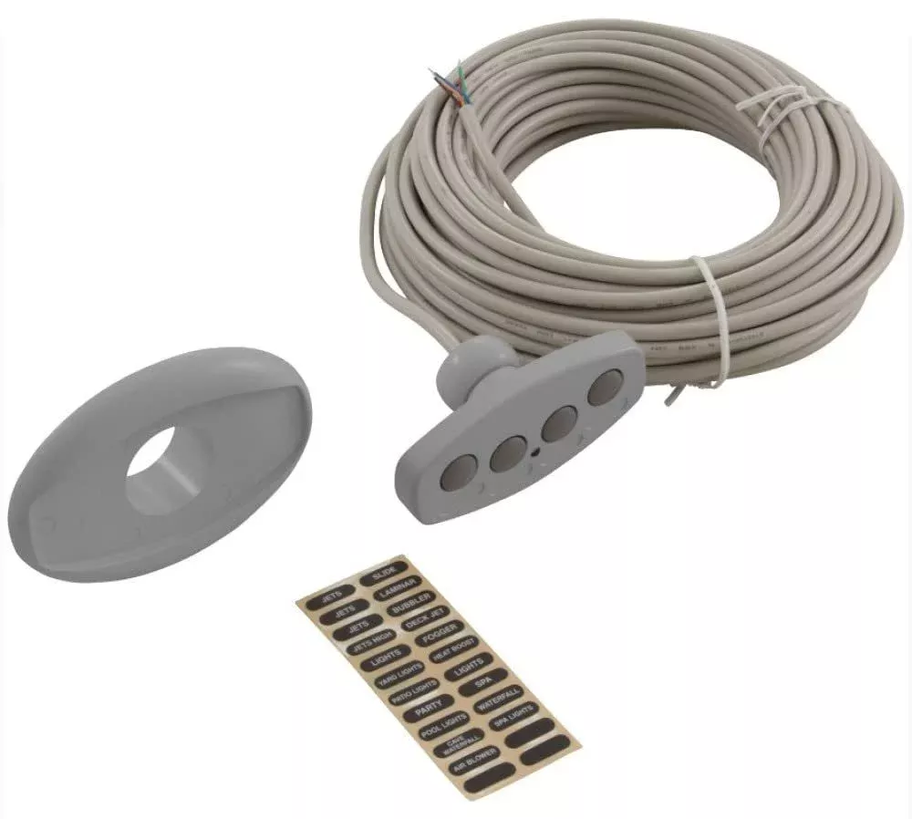 REMOTE IS4 4BTN GRY 50′