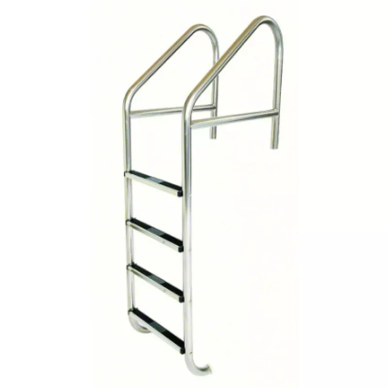 S.R. Smith 35″ Standard Crossbrace Plus SS 4 Step Ladder .065″ Wall – 10139