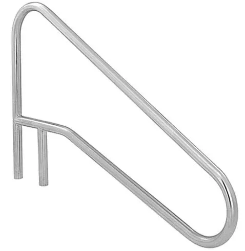 S.R. Smith 54″ Deck Mounted Sloped .065″ Wall Stair Rail – DMS-102B