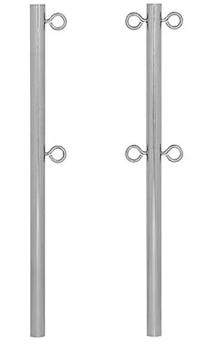 S.R. Smith 8′ Backstroke Stanchion .109″ Wall – 10167