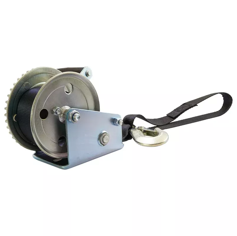 SBT Watercraft Superstore 900lb Winch with Strap and Bow Loop