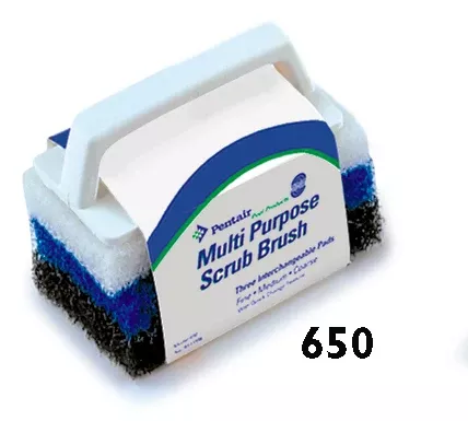 SCRUBBER W/ 3 PADS