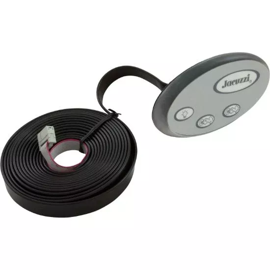 SD2600-324 Topside Jacuzzi LCD Remote 3 Button P1 P2 Lt 2002-2006
