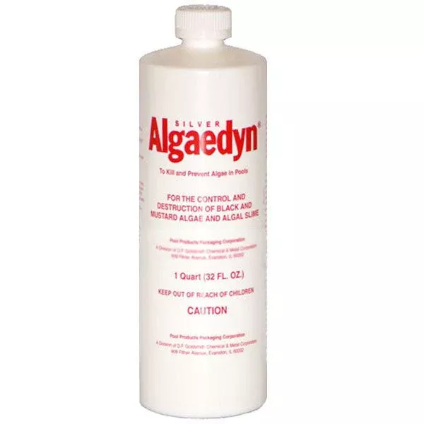 Silver Algaedyn 1 Quart (32 fl oz) Bottle, 47-600