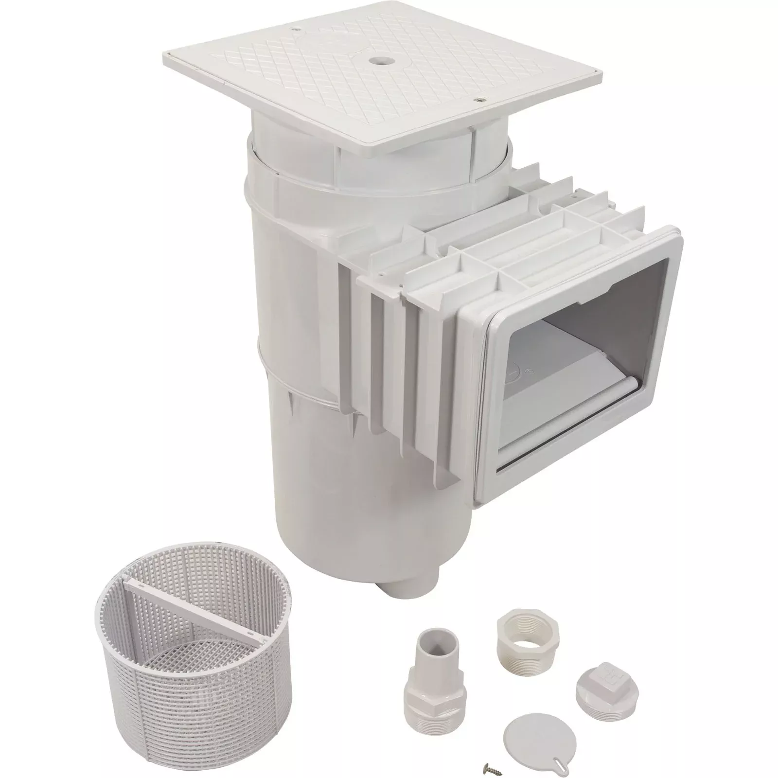 Skimmer Automatic Complete, 2"Fip, Sq. Cover, Sp1080 Series : SP1082