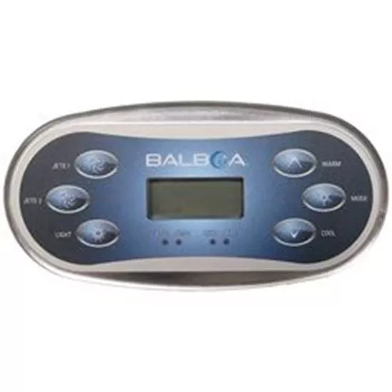 Spaside Control, Balboa VL600S, Oval, 6-Button, LCD, Jet1 54548