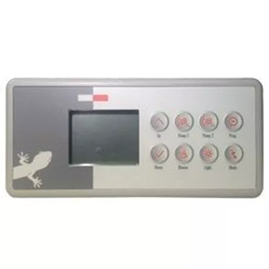 Spaside control, gecko tsc-4-ge1, 8-button, lcd, bdltsc4ge1