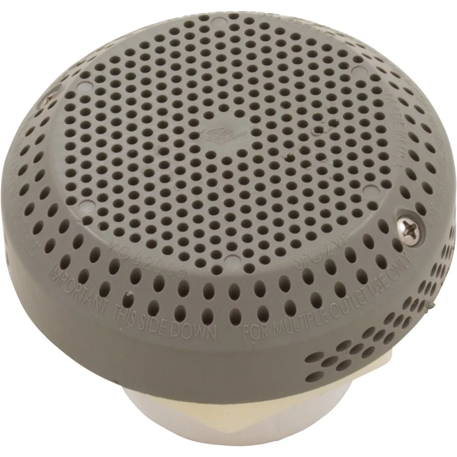 SPC-2VP HI-FLO SUCTION, 1-1/2"HEX PORTABLE SPA, Grey : 640-3257 VP