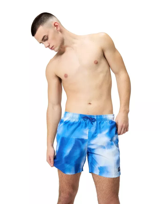Speedo Digital Printed Leisure 16″ Watershorts – Blue Wash
