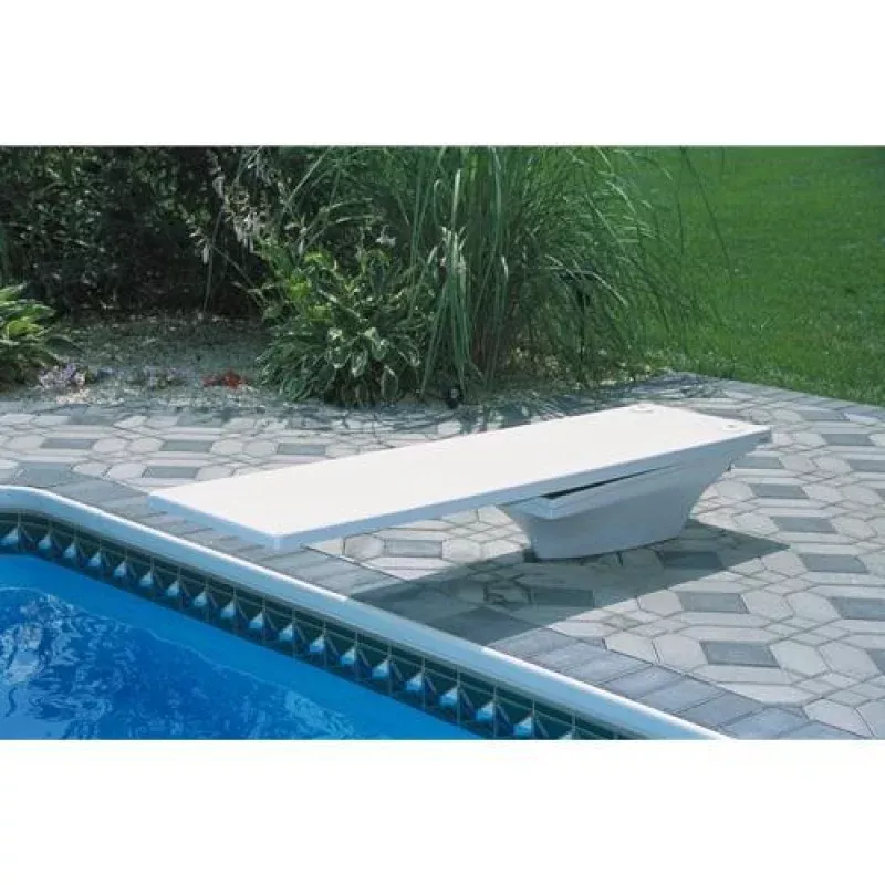 SR Smith Flyte Deck Stand with 10′ Fibre Dive Board Marine Blue with Matching Tread –682097403T