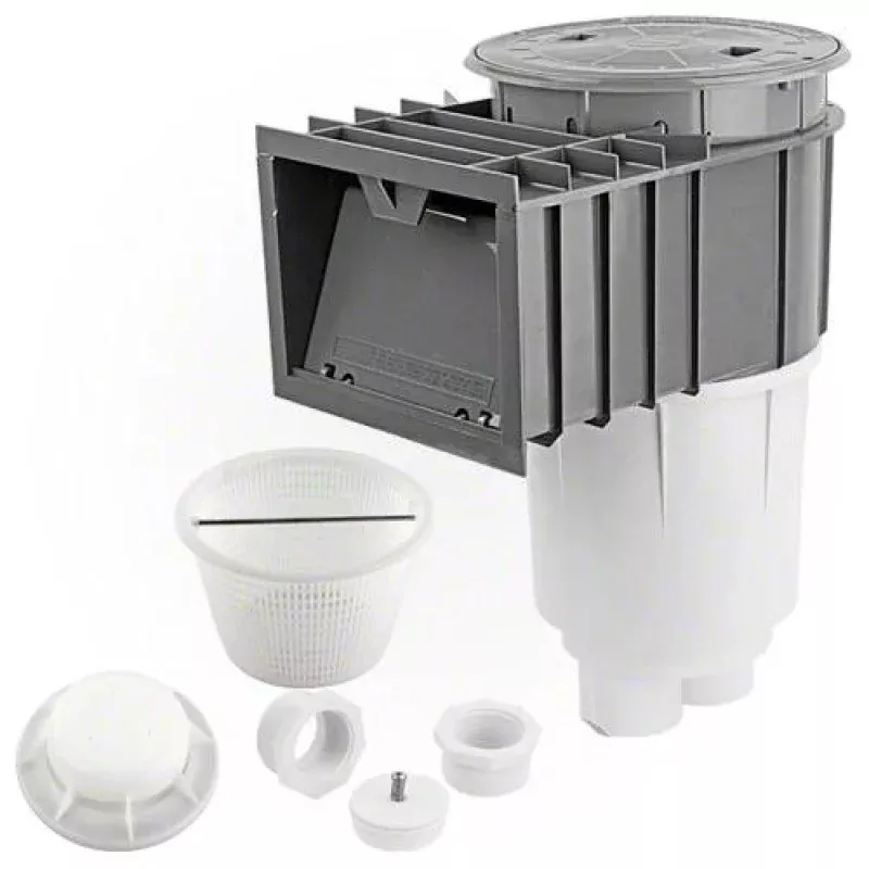 Sta-Rite U-3 Skimmer with Float Valve 08650-3403 – Concrete Pools – Gray