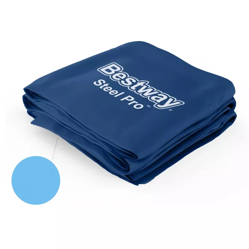 Steel Pro 10′ x 30″ Round Above Ground Pool Liner Replacement, Deep Blue