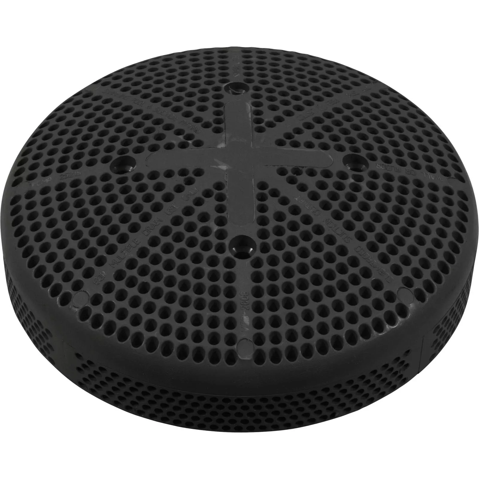 Suction Cover Only, CMP, Fiberglass Pool, (Vgba) Black : 25215-004-003