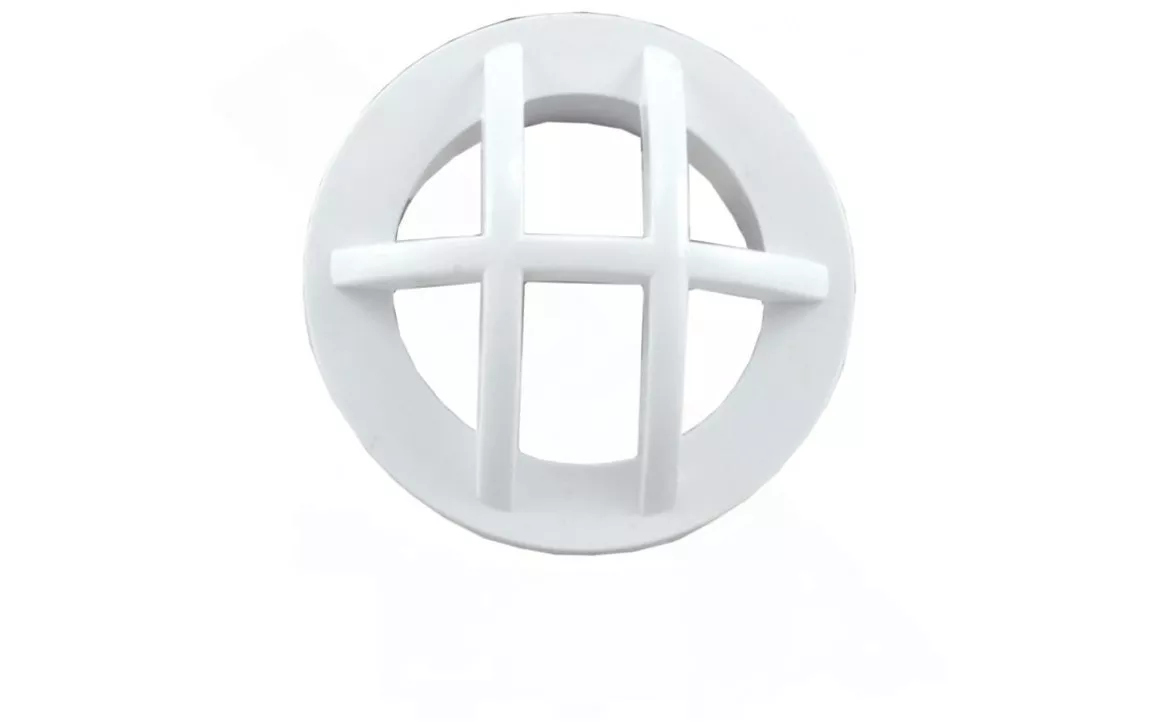 Super-Pro 25560-000-000 1.5″ MPT White Safety Grate Insert Fitting