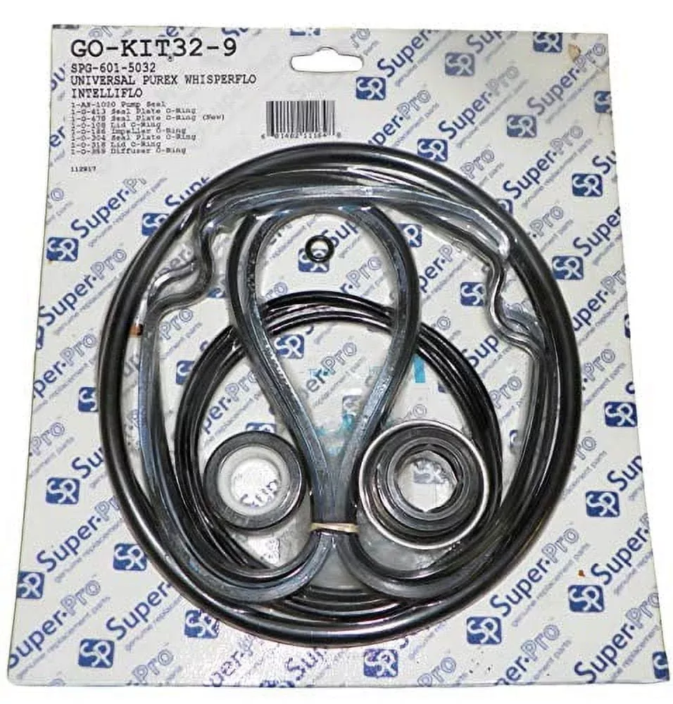 Super-Pro GO-KIT32-9 Purex WhisperFlo Pump Seal Kit