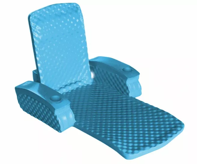 Texas Recreation Folding Baja II Lounge Aquamarine – 6570128