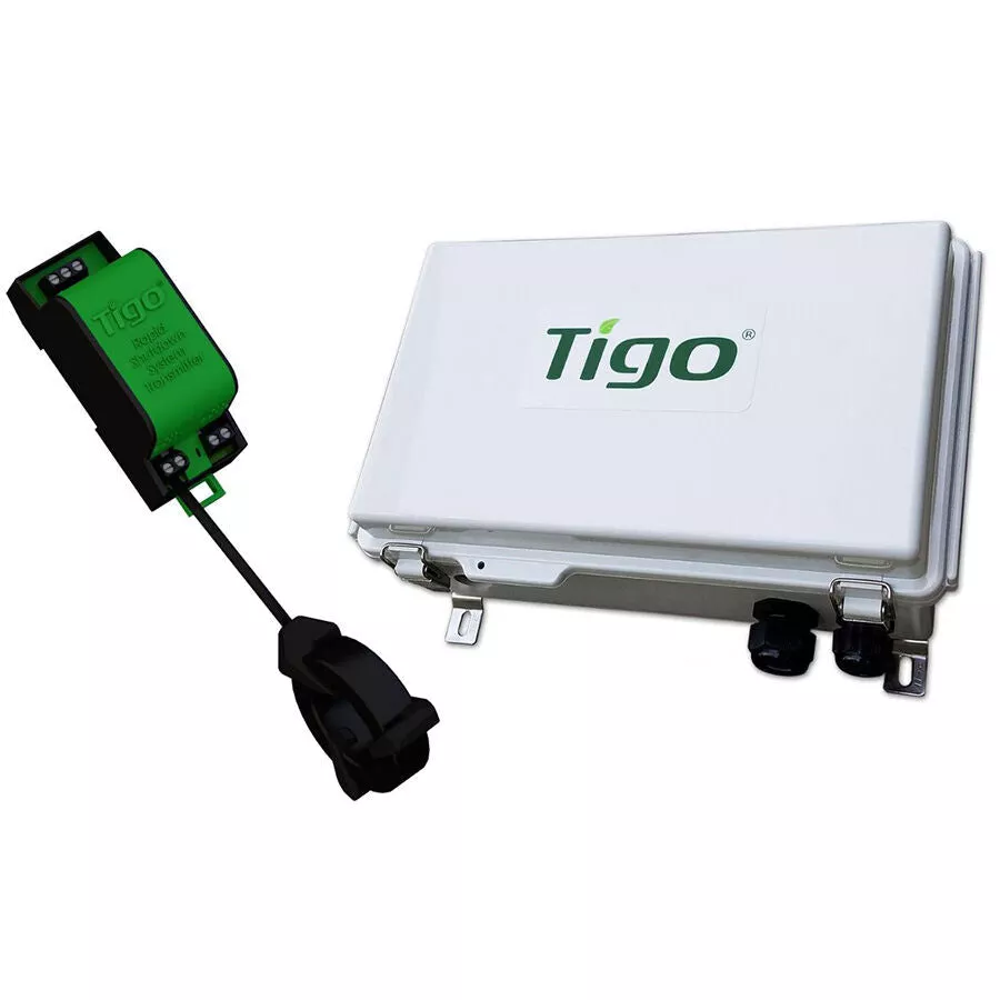 Tigo Single Core 100 Amp RSS DIN Rail Transmitter Kit