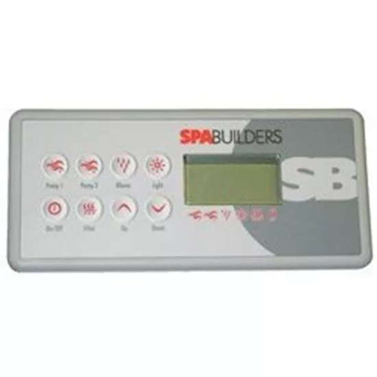 Topside k-8-sl-gr-adb-no-sbd, 8 button with overlay-bdltsc8ge1