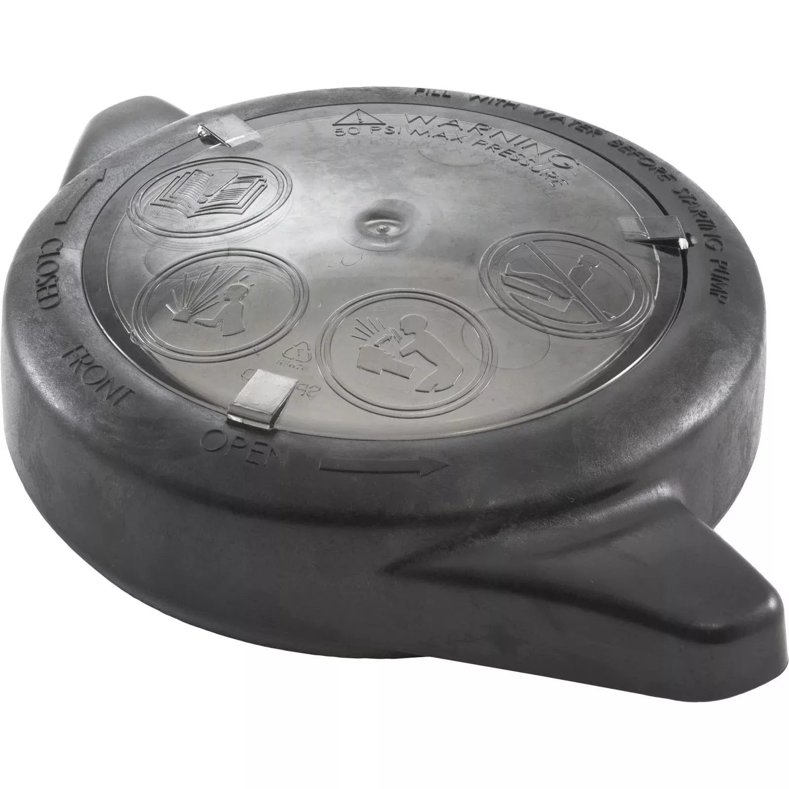 Trap Lid, Hayward Max-Flo SP2700X, with O-Ring : SPX2700DLS